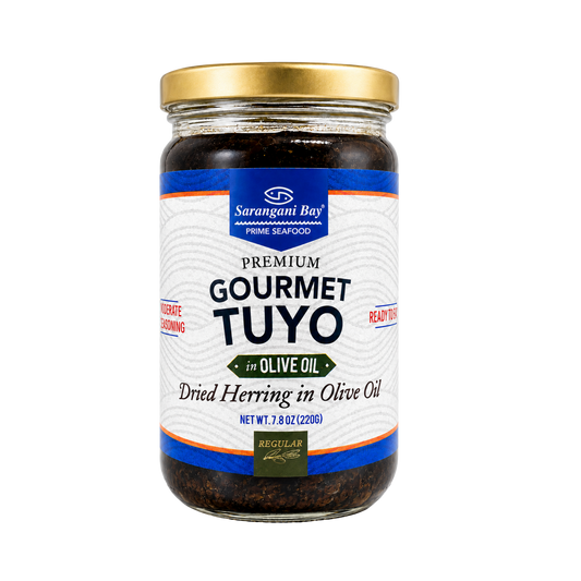 Sarangani Bay Gourmet Tuyo In Olive Oil - Regular - 24/220g | 7.8oz