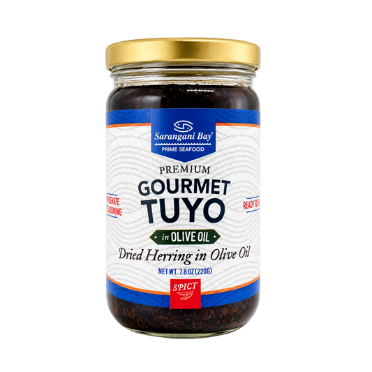 Sarangani Bay Gourmet Tuyo In Olive Oil - Spicy - 24/220g | 7.8oz