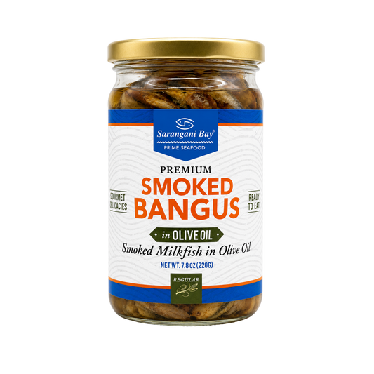 Sarangani Bay Premium Smoked Bangus In Olive Oil - Regular - 24/220g | 7.8oz