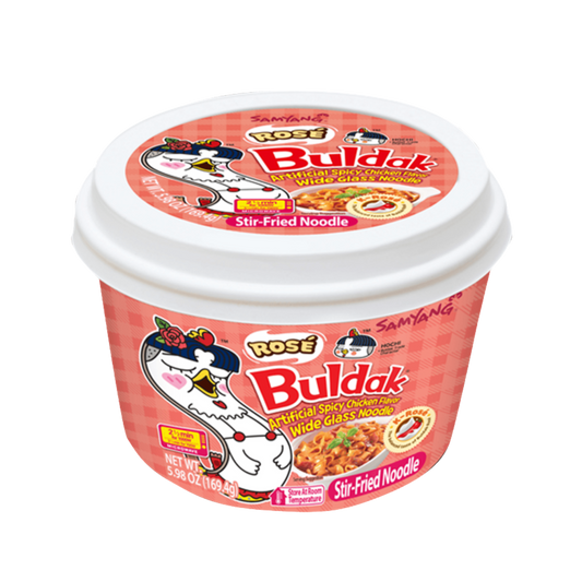 Samyang Buldak  Rose Glass Noodle - 12/169.4g