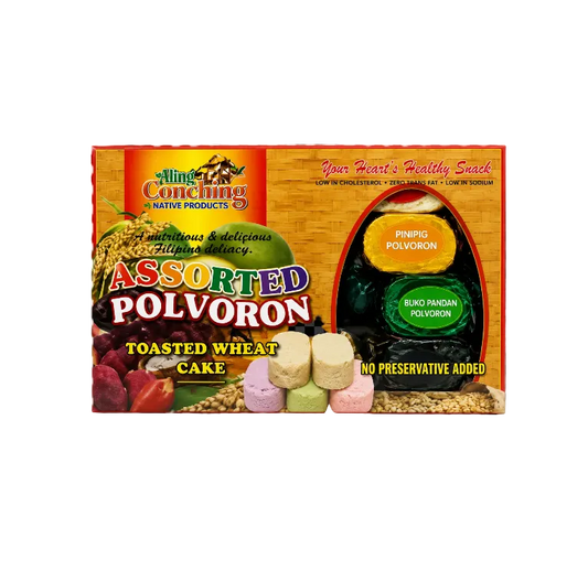 Aling Conching Assorted Polvoron In Pouch - 20x20/133g (P)