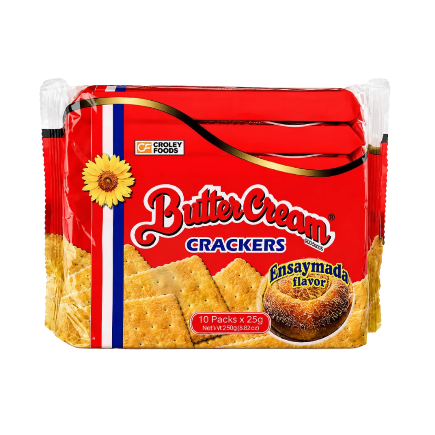 Sunflower Butter Cream Crackers Ensaymada-  20x10/25g