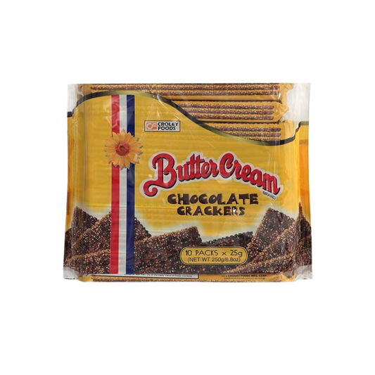 Sunflower Crackers Butter Cream Chocolate - 20x10/25g | 0.88oz