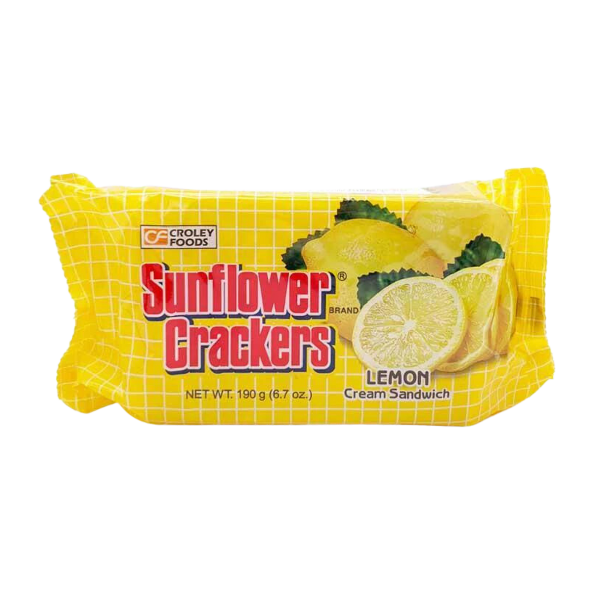 Sunflower Crackers Lemon (Pack) - 42/190g | 6.7oz
