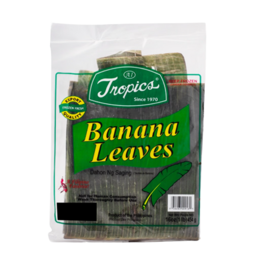 Tropics Banana Leaves Round 6" - 30/16oz