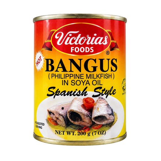 Victorias Foods Bangus (Milkfish) In Soya Oil Spanish Style - Hot - 48/200g