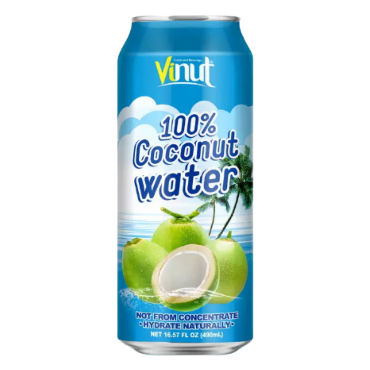 Vinut 100% Coconut Water - 12/490ml | 16.57oz