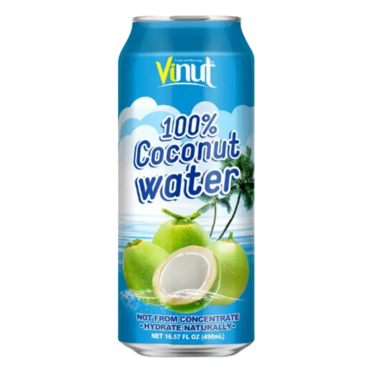 Vinut 100% Coconut Water - 12/490ml | 16.57oz
