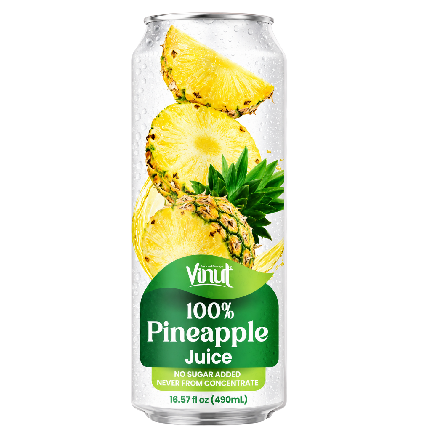Vinut 100% Pineapple Juice - 12/490ml | 16.57oz