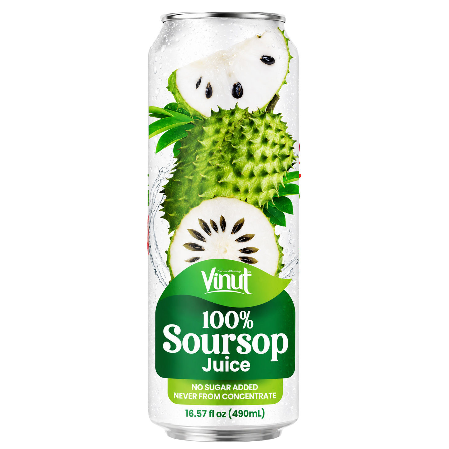 Vinut 100% Soursop Juice - 12/490ml | 16.57oz