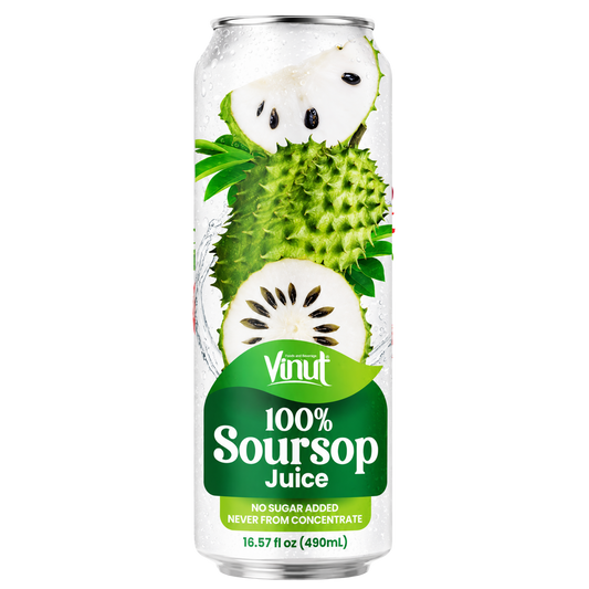 Vinut 100% Soursop Juice - 12/490ml | 16.57oz