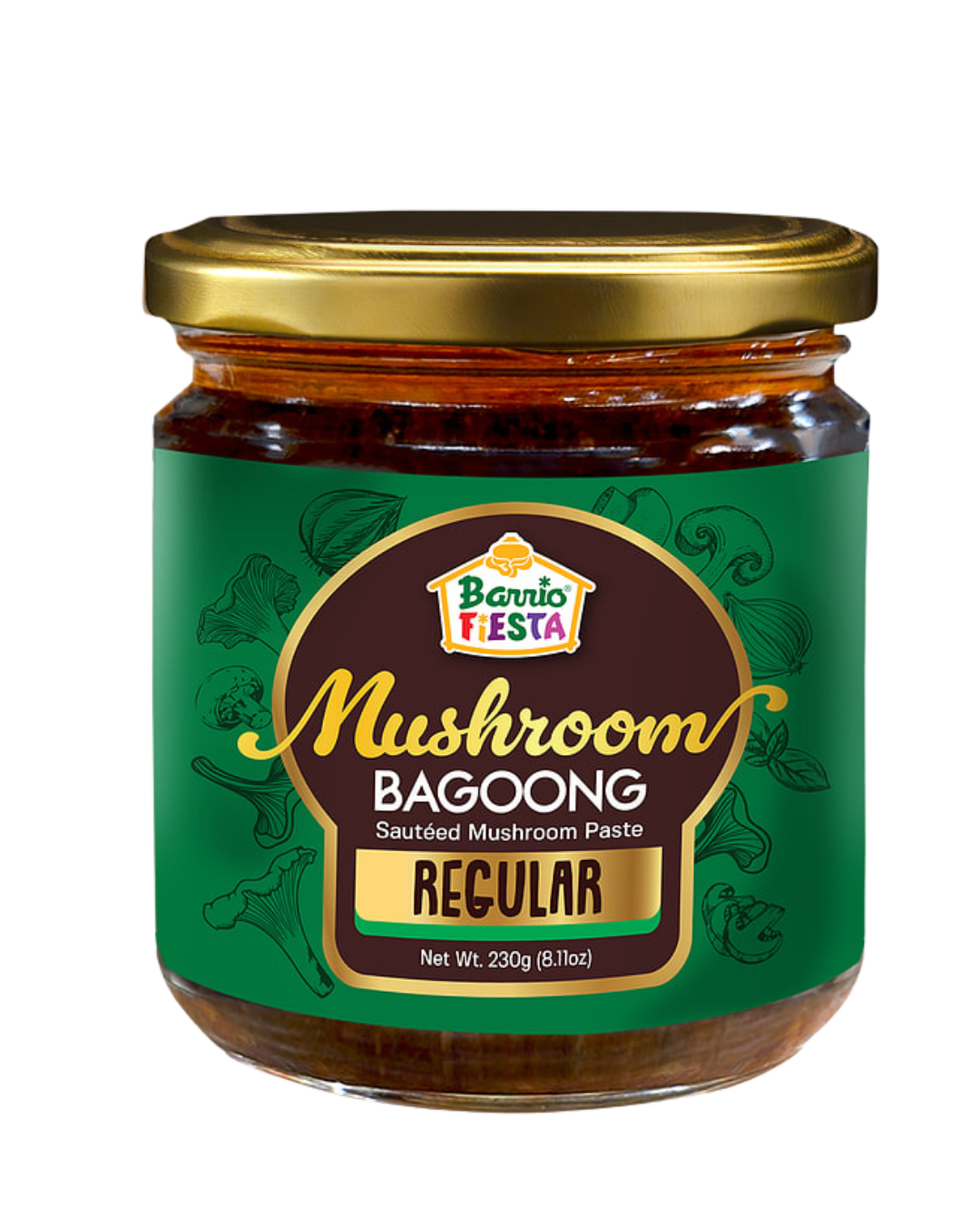 Barrio Fiesta Mushroom Bagoong Regular - 24/230g | 8.11oz
