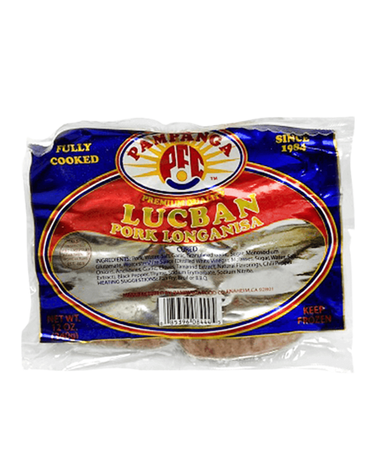 Pampanga Lucban Longanisa  - 20/12oz