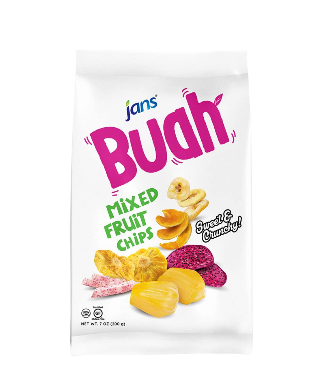 JANS Buah Mixed Fruit Chips - 24/7oz