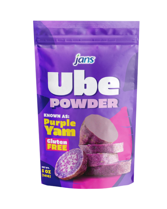 JANS Natural Ube Powder (Purple Yam) - 2x24/5oz