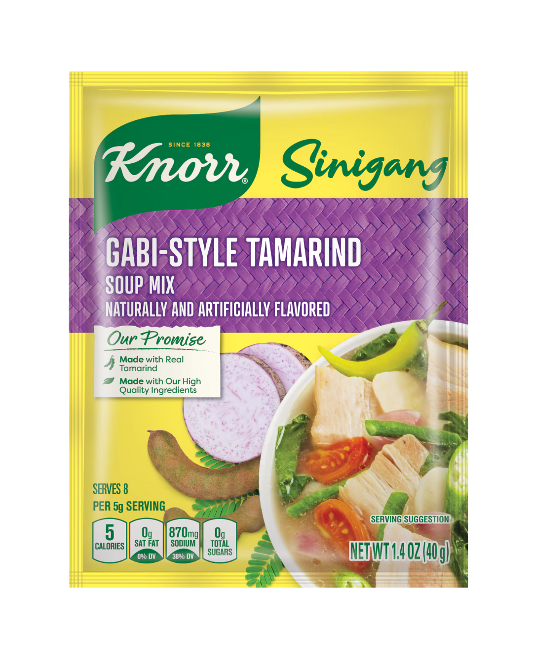 KNORR Tamarind Gabi- 48/40g | 1.41`oz