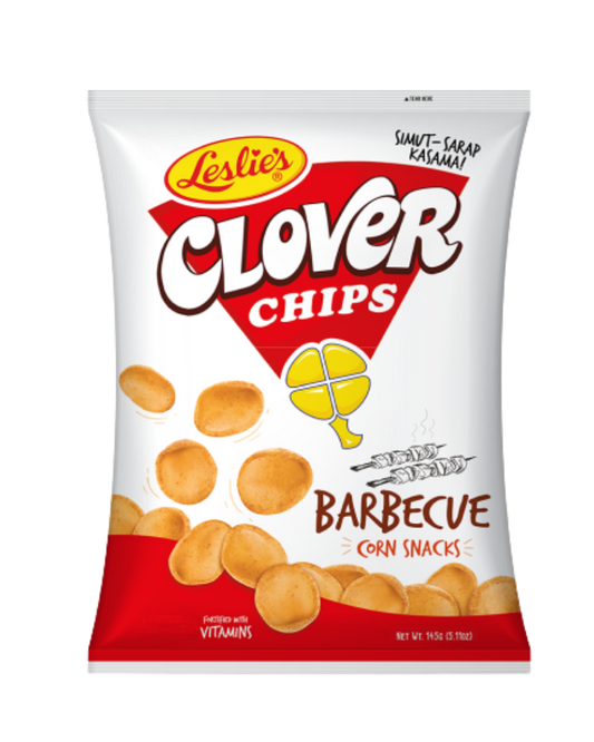 Leslie's Clover Chips BBQ  -  30/145g