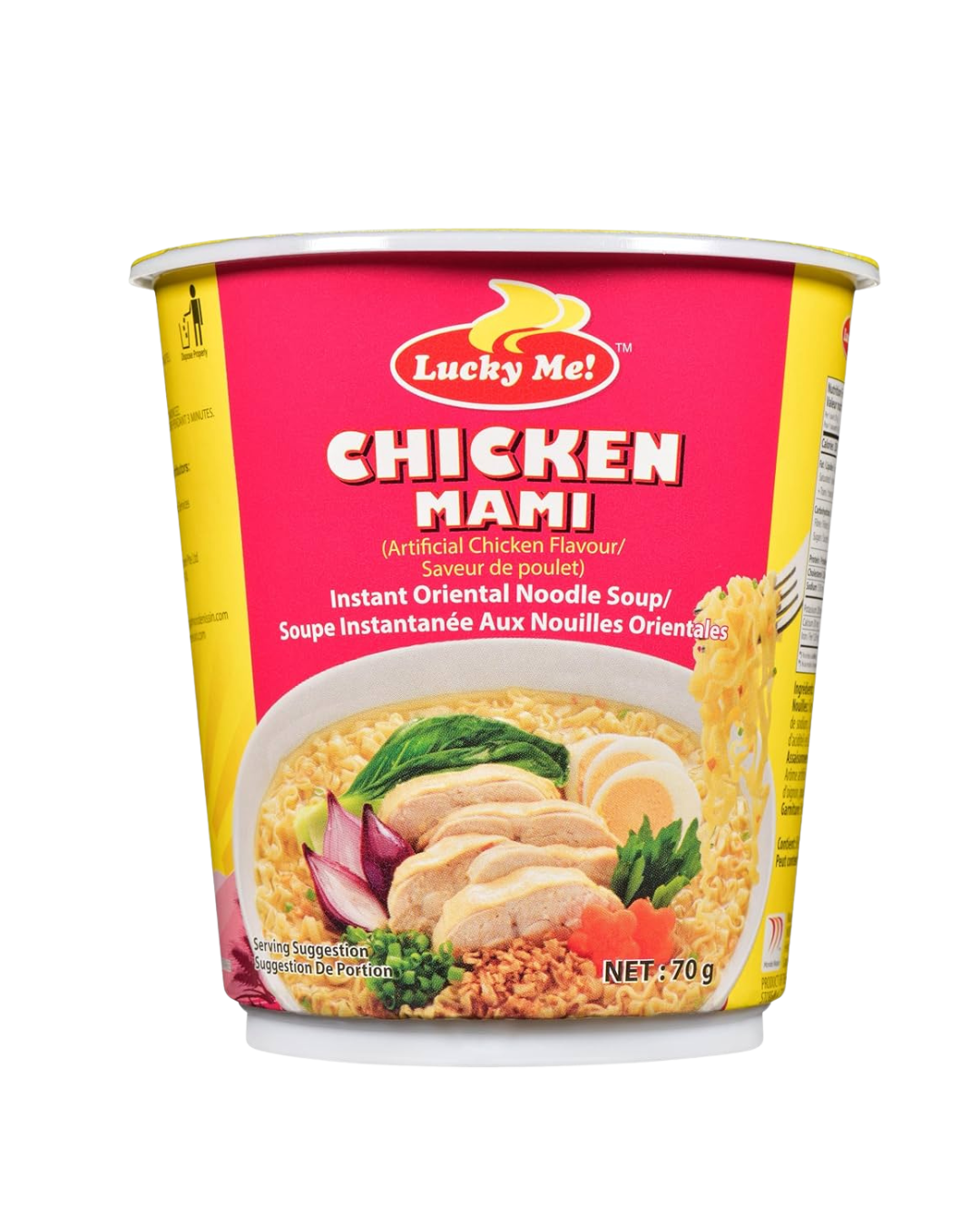 Lucky Me Chicken Mami Instant Noodles Cup  - 30/70g