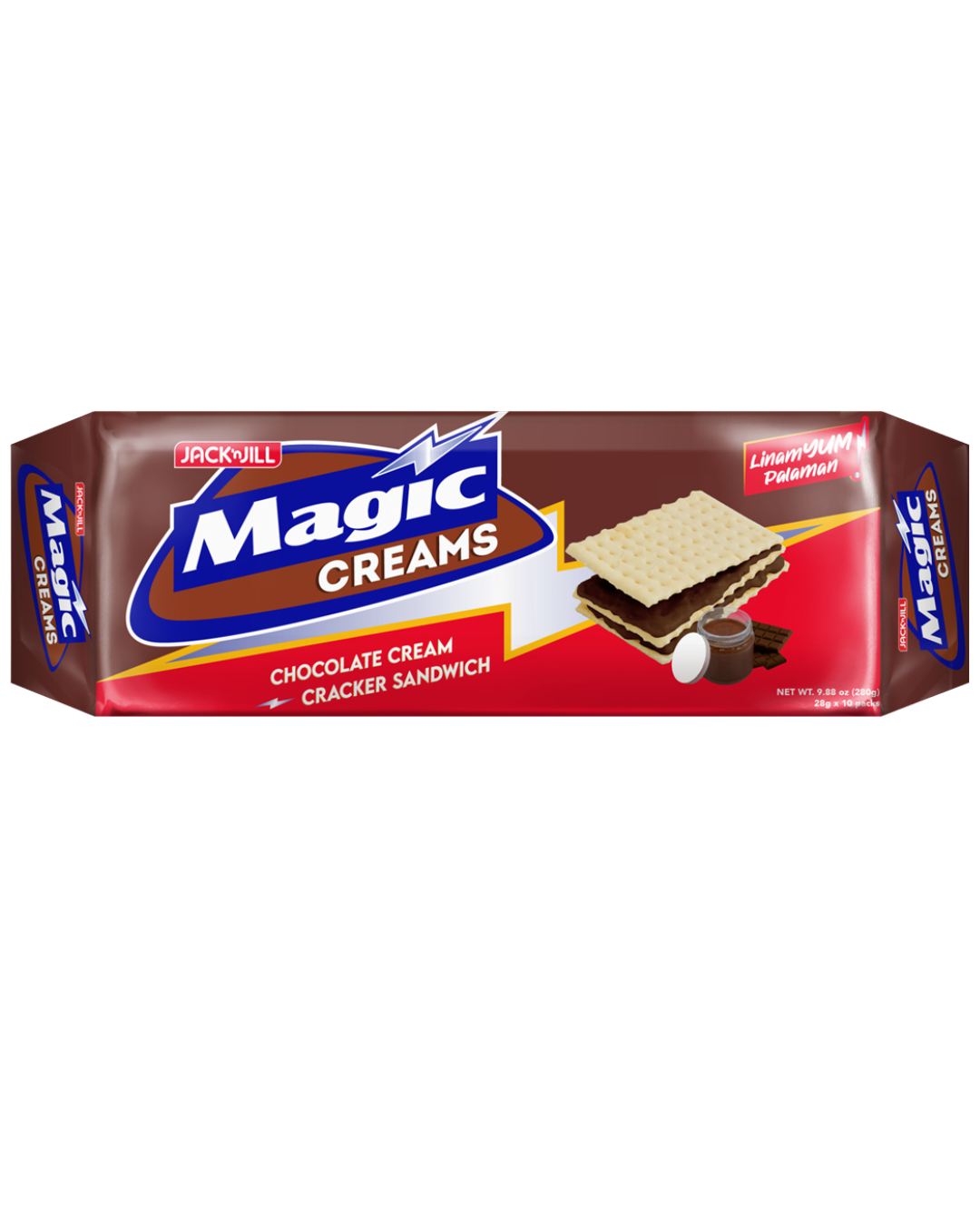 Magic Flakes Blue Magic Flakes Chocolate Cream Cracker - 40x10/28g (1.06oz) – WOW FOOD ...