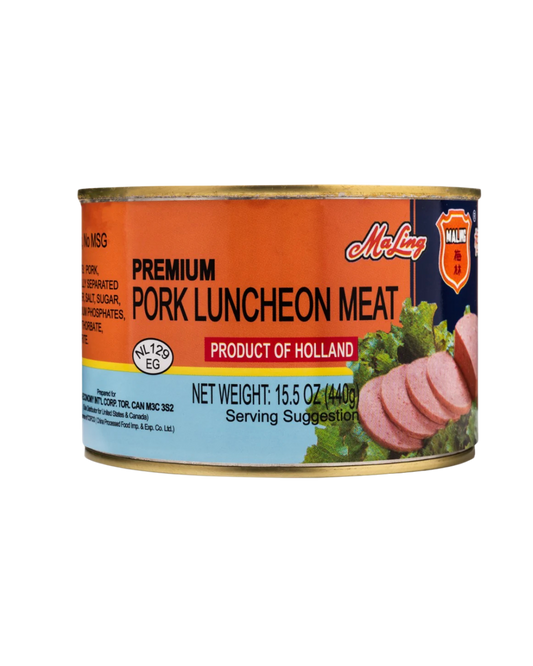 Ma Ling Pork Luncheon Meat Round – - 24/440g | 15.5oz