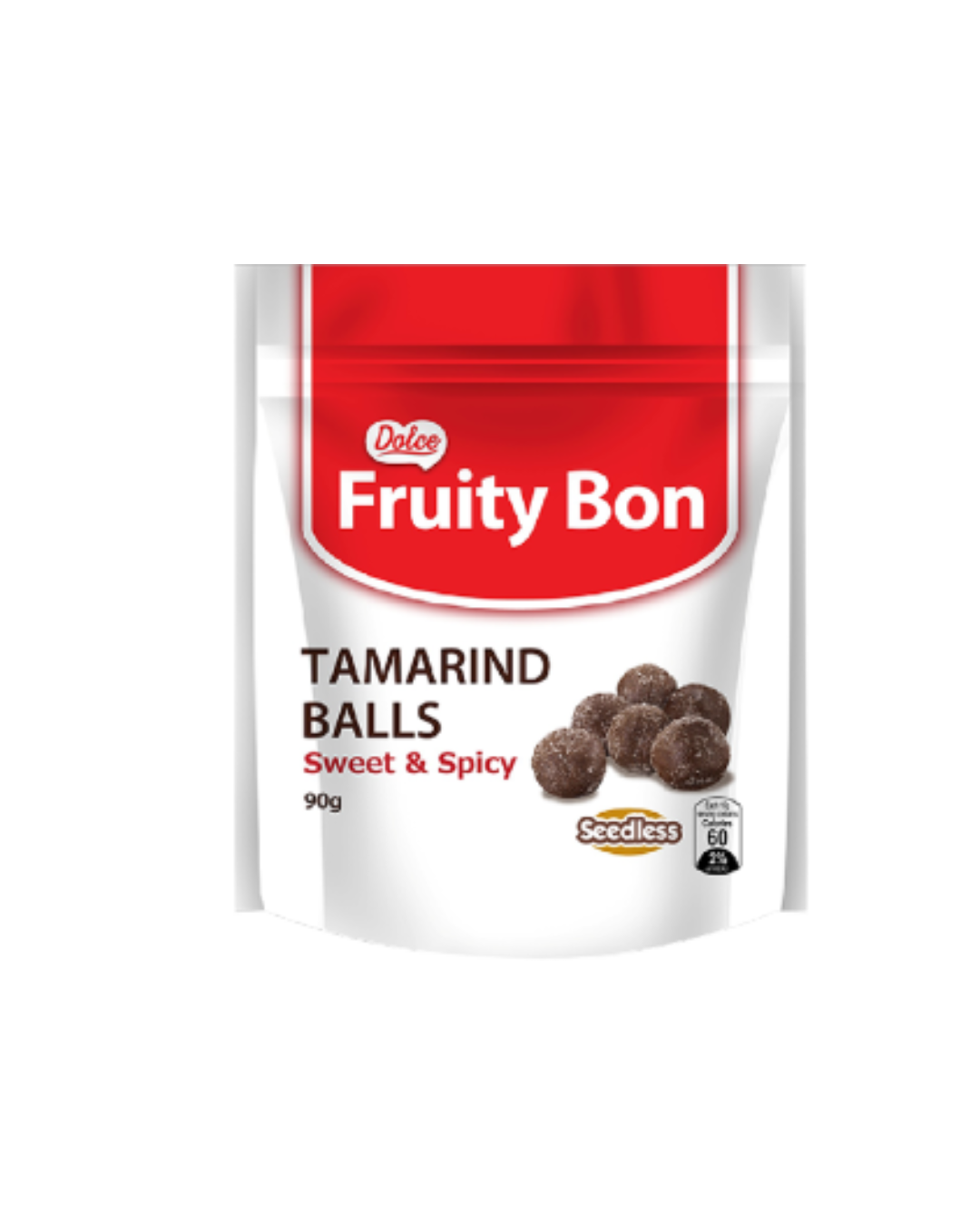 Rebisco Fruity Bon Tamarind Balls Sweet & Spicy - 18/90g