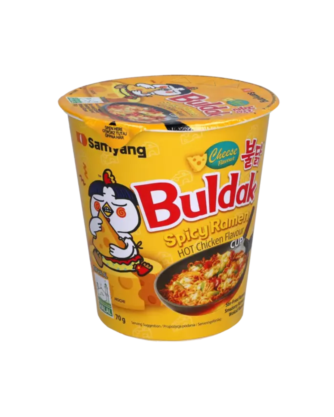 Samyang Buldak Cheese Hot Chicken Cup - 6/70g
