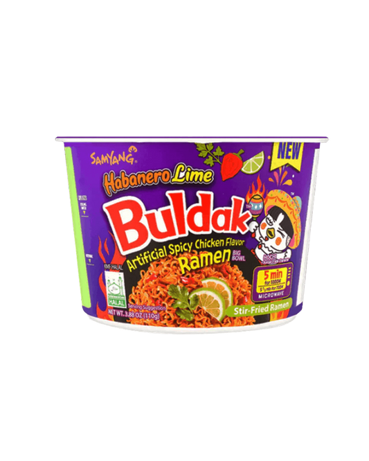 Samyang Buldak Habanero Lime Spicy Chicken (Bowl) - 6/110g