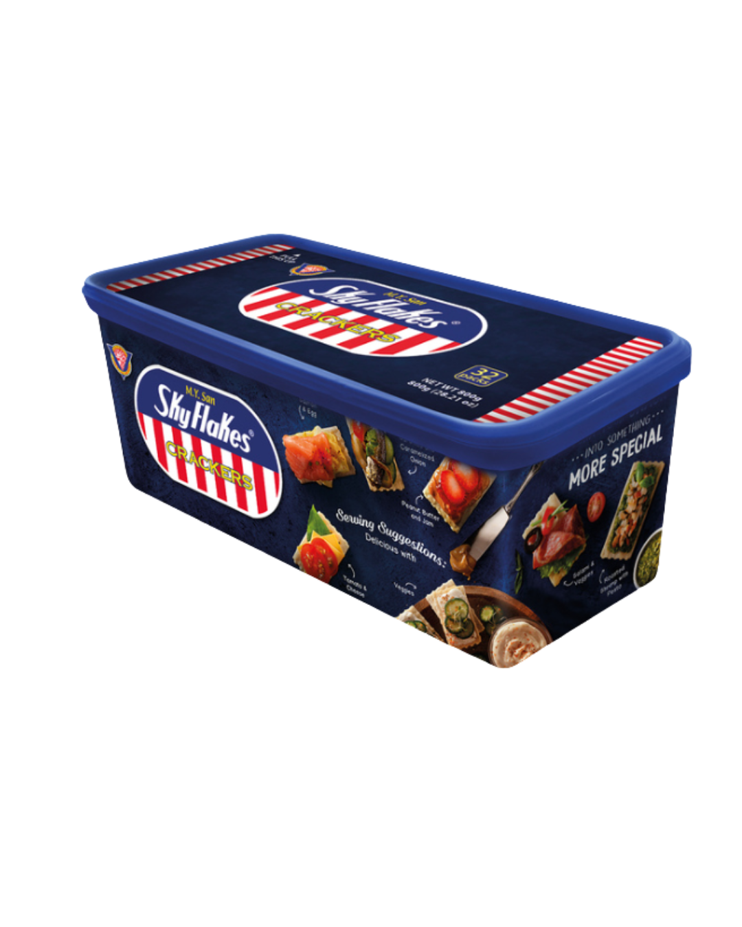 M.Y. San Sky Flakes Cracker Tub - 8/800g
