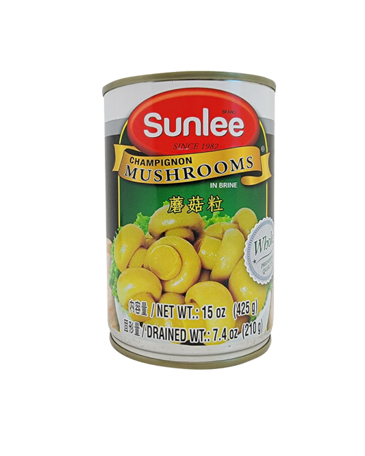 Sunlee Whole Button Mushroom - 24/15oz
