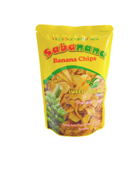 Villa Socorro Farm Sabanana Chips - 48/100g