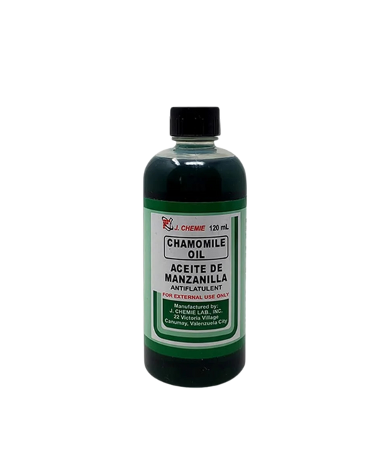 J. Chemie Aceite de Manzanilla – 1/120ml (96’s)