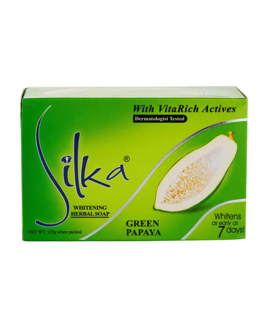 Silka Green Papaya Soap - 1/135g (72s)