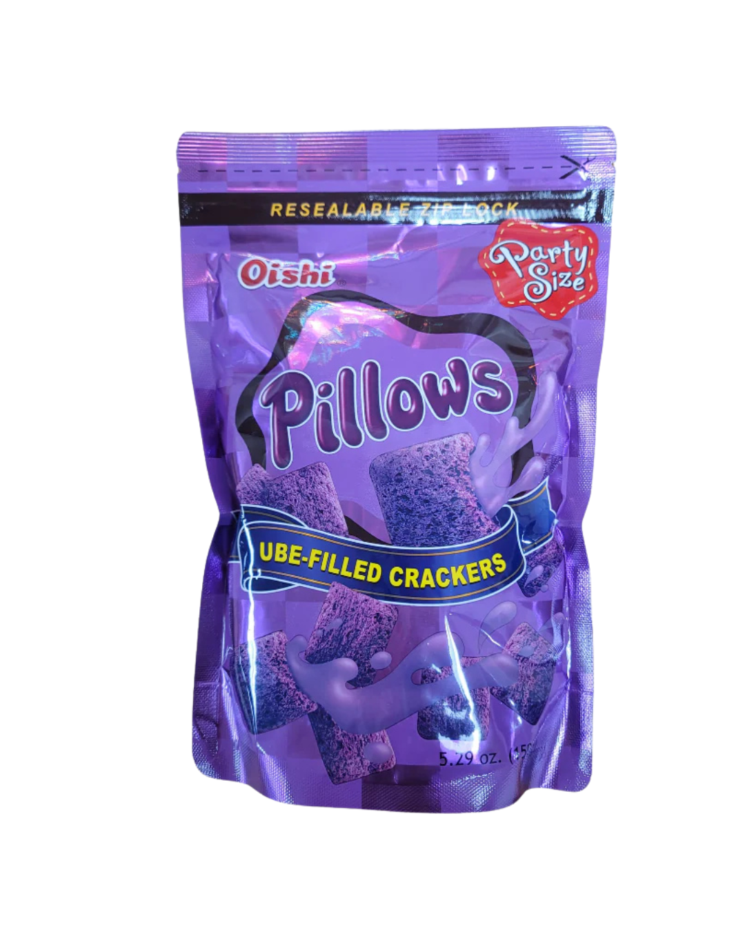 Oishi Pillows Ube-Filled Crackers - 20/150g