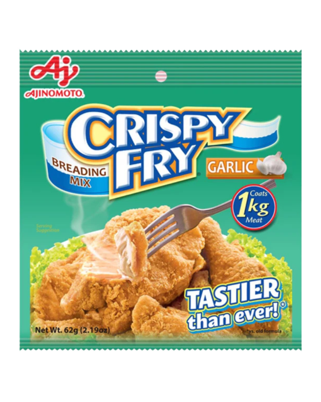 Ajinomoto Crispy Fry Breading Mix Garlic - 14/13/62g  | 8.4oz