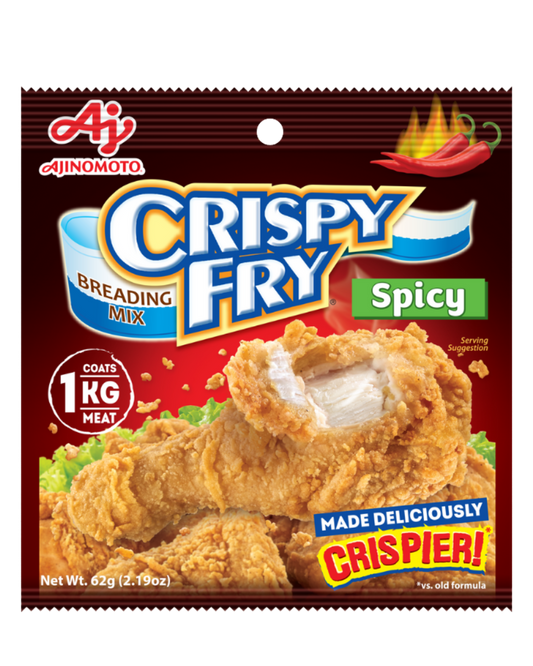 Ajinomoto Crispy Fry Breading Mix Spicy - 14/13/62g  | 8.4oz