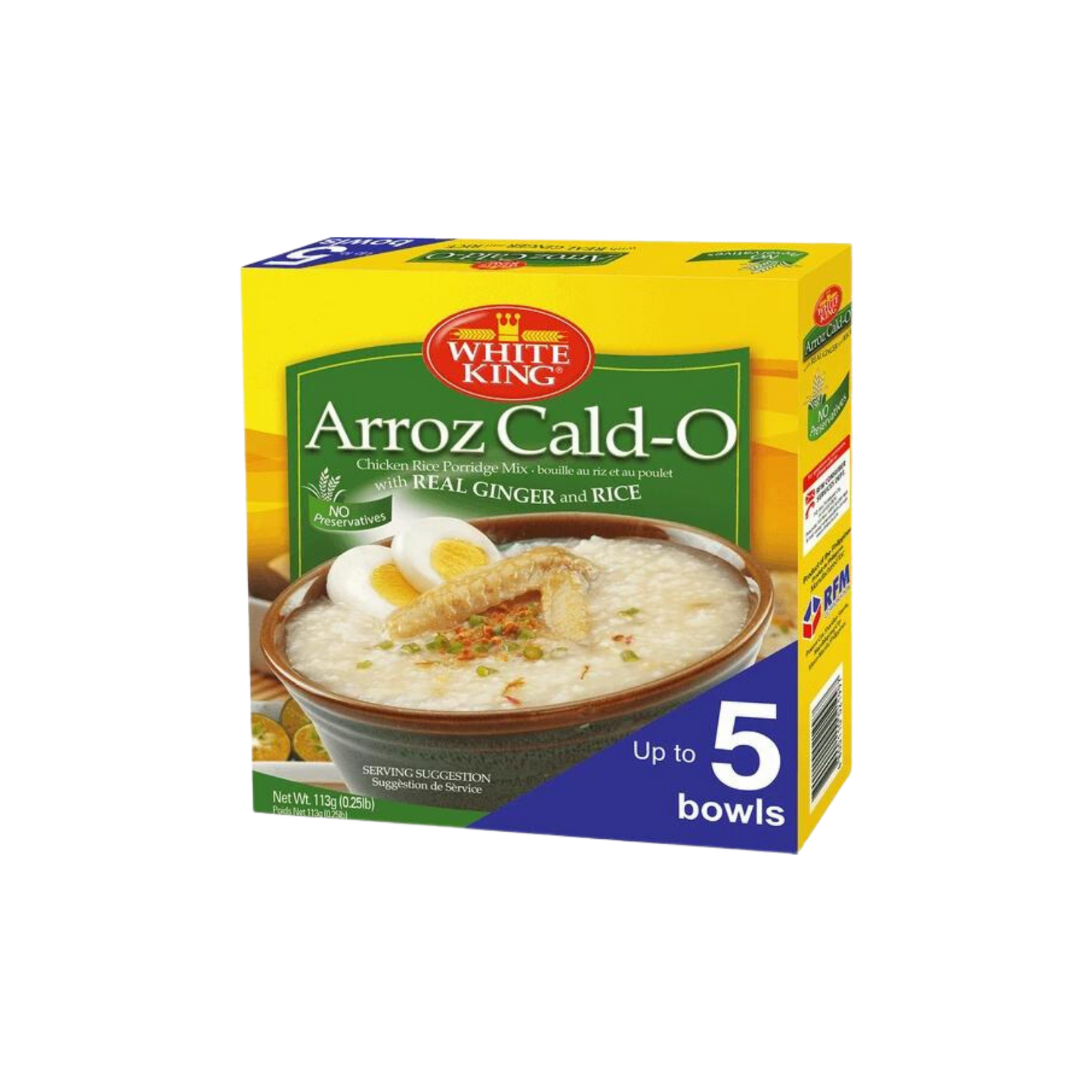 White King Chicken Arrozcaldo Mix - 30/113g | 3.99oz