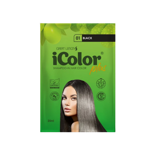 iColor Shampoo-In Hair Color – Black (1x10/25ml)